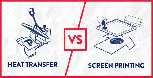 Heat Transfer vs. Screen Printing for T-Shirts Promo Items